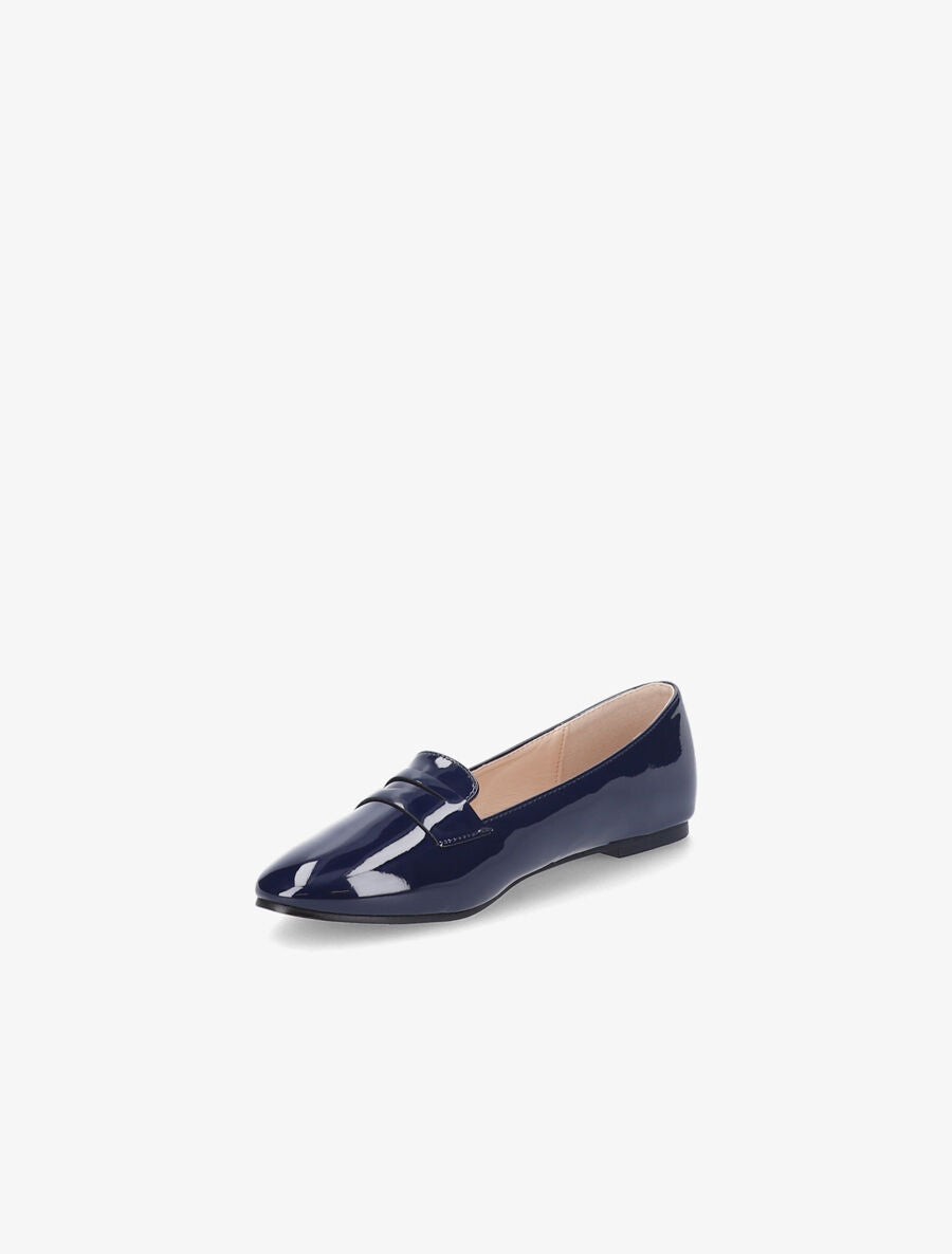 Slippers vernis - Marine - 3