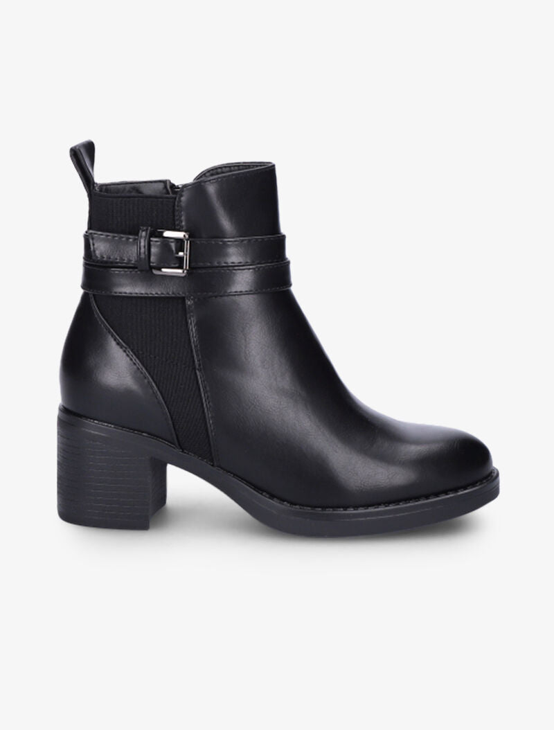 Bottines à sangle en tour de cheville - Noir - 2