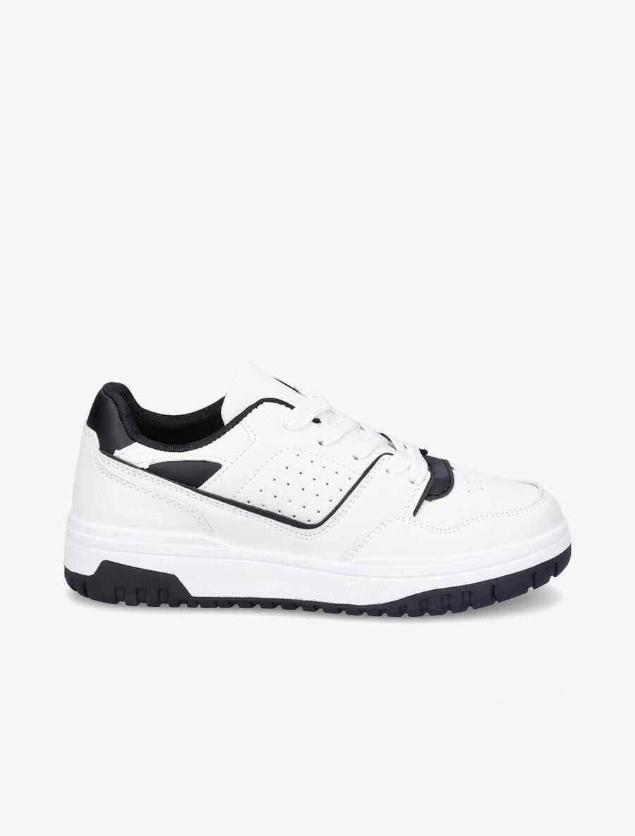 Baskets bicolores - Noir - 5