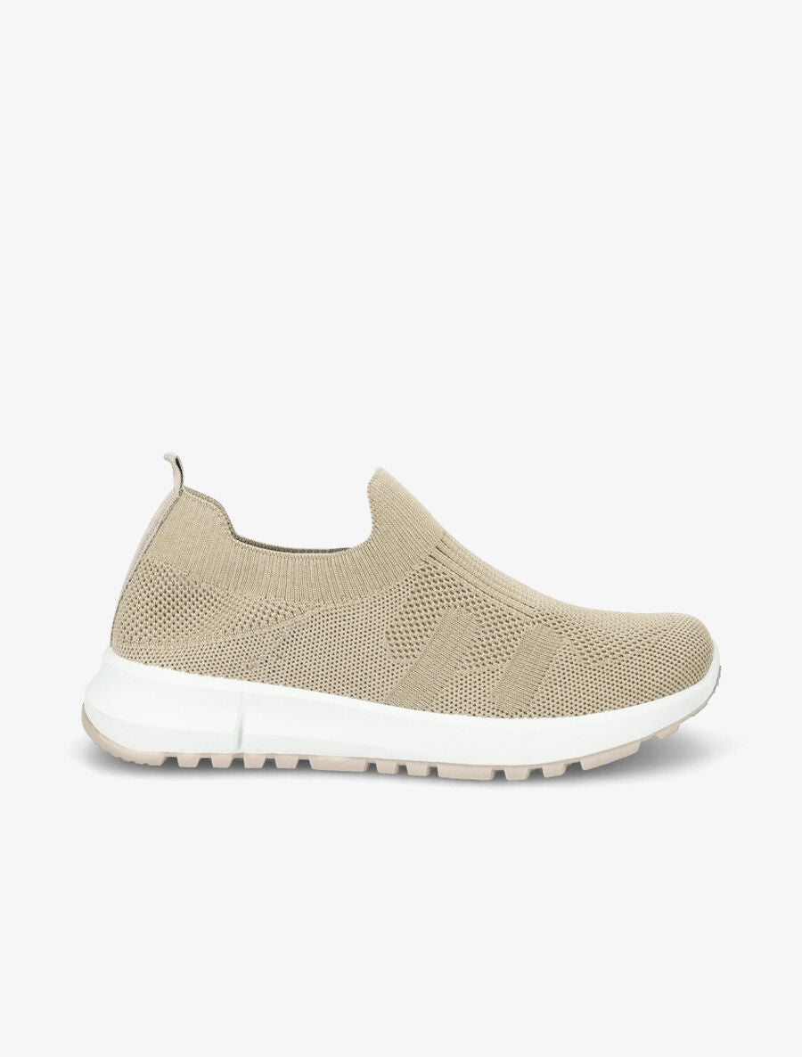 Baskets en mesh classiques - Beige - 1