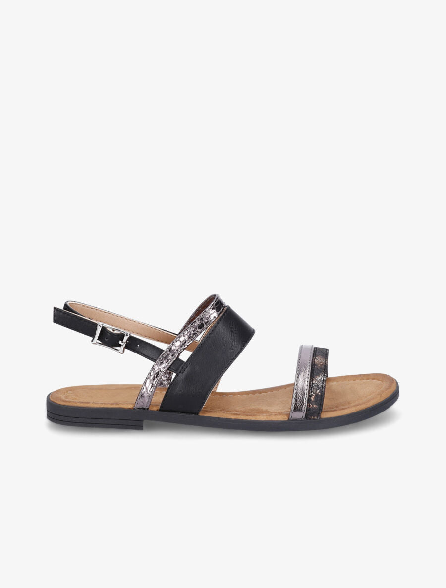 Nu-pieds irisés - Noir - 2