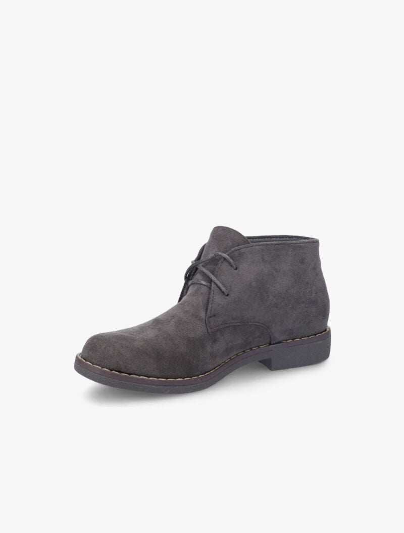 Derbies montantes suédées - Gris - 4