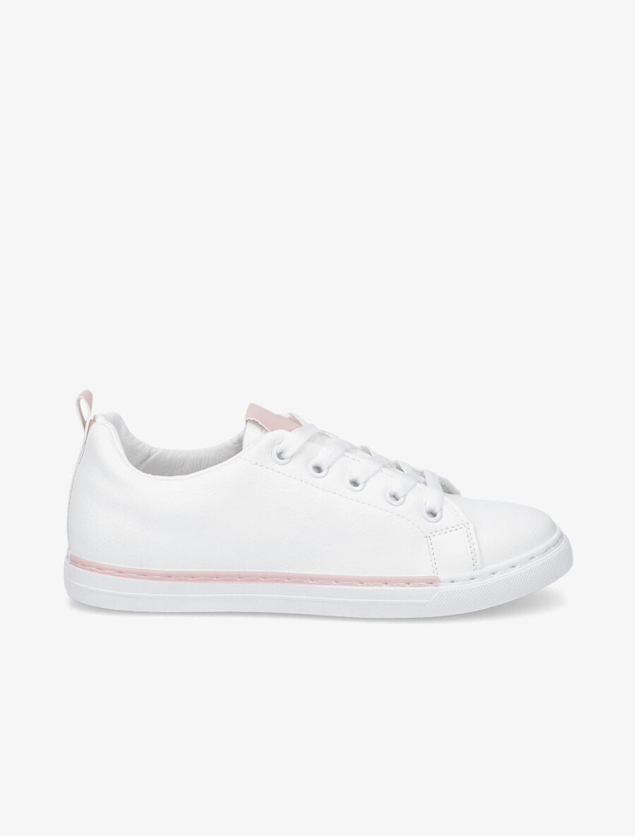 Tennis en simili à boucle arrière - Rose - 1