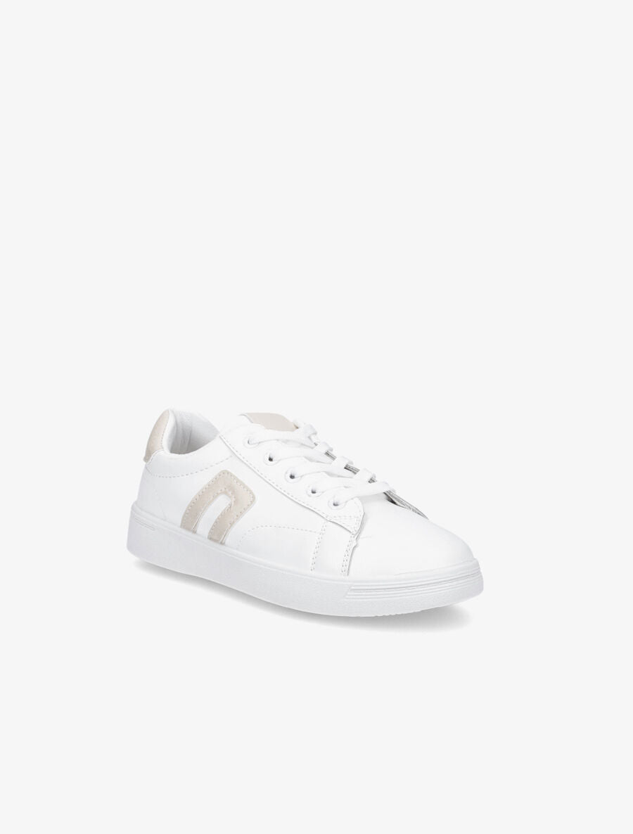 Tennis basique en simili - Beige - 2