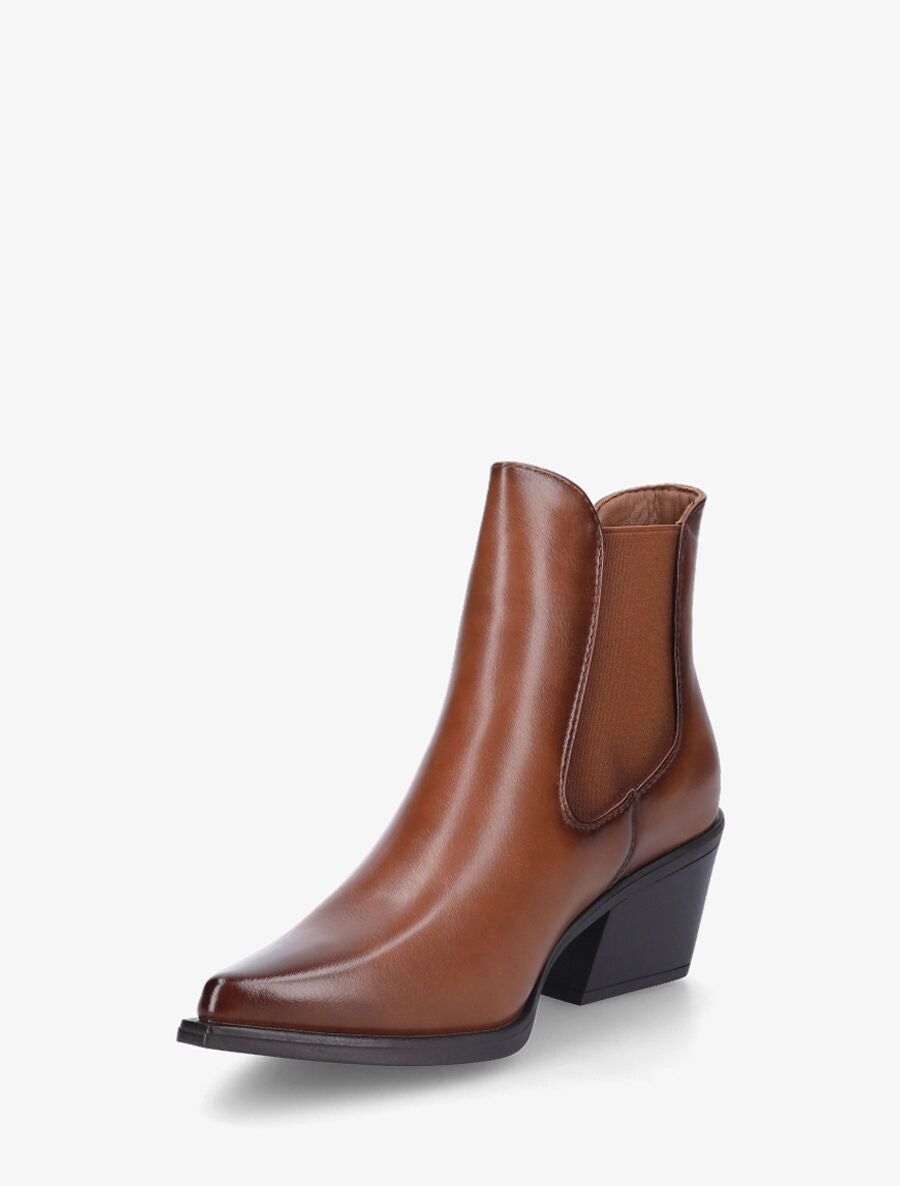 Santiags en simili - Marron - 3