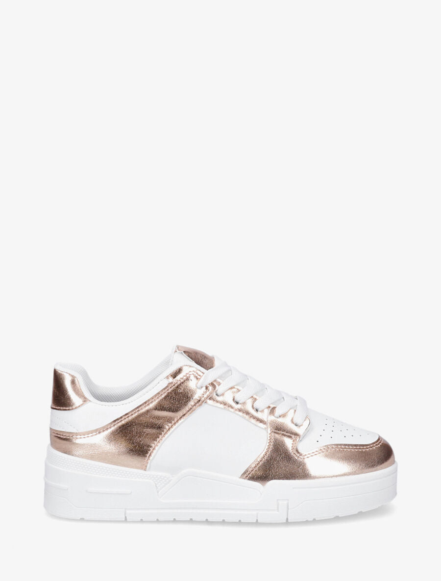 Baskets en simili - Rose gold - 1