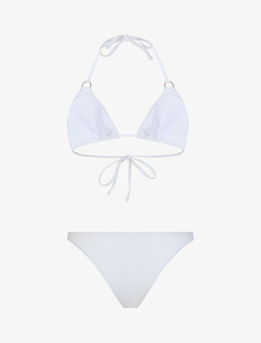 Bikini échancré - Blanc - 3