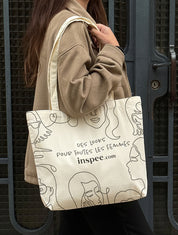 Totebag Inzicht - Beige