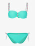 Bikini bretelles zig-zag - turquoise - 1