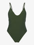 Monokini ajouré sur les côtés - kaki - 4