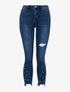Jean à empiècements étoiles - bleu denim - 3