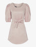 Robe à manches gigot - beige rosé - 1