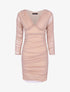 Robe en tulle plissée - rose - 1
