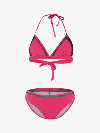 Bikini Aulala Paris - rose fluo/noir - 3