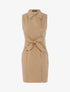 Robe sans manches zippée - beige - 3