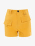 Mini short à poches stylisées - jaune - 3