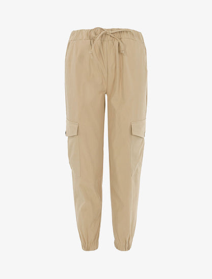 Cargo broek 7/8 - beige