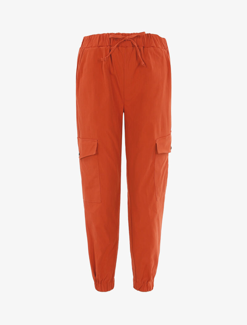 Cargo broek 7/8 - baksteen