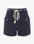Short à poches plaquées - marine - 3