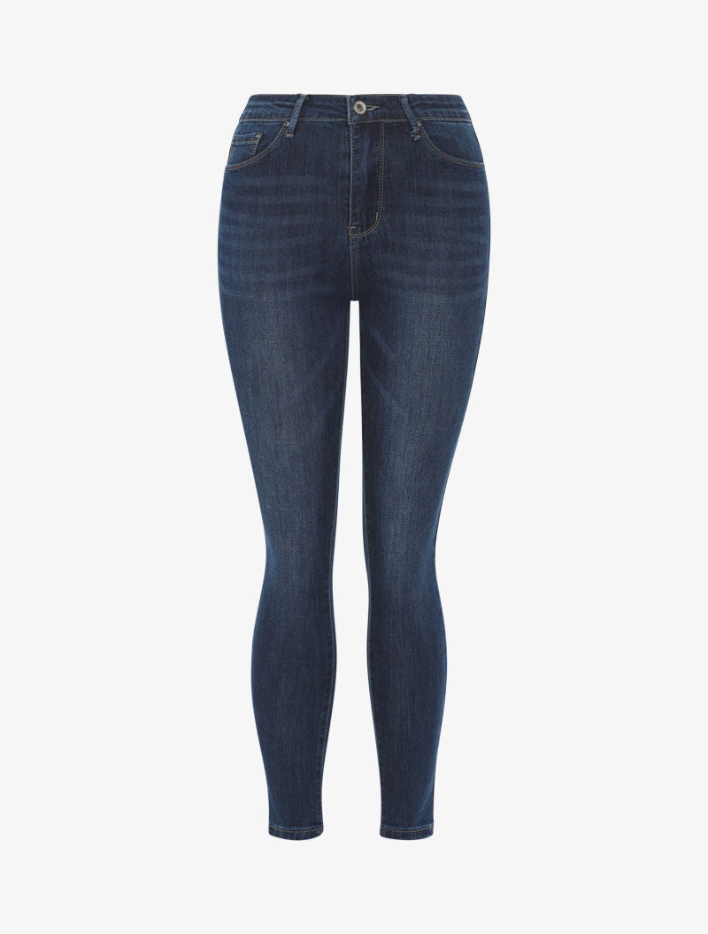 Jean slim basique - bleu denim - 3