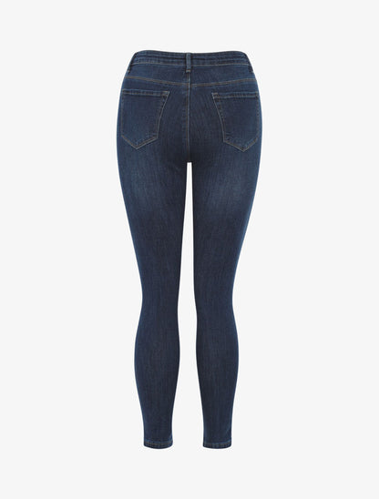 Jean slim basique - bleu denim - 4