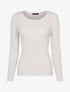 Pull à détails géométriques - beige - 1