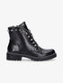 Boots arrondies à picots et billes - noir - 1