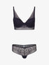 Ensemble ampliforme bustier - marine - 3