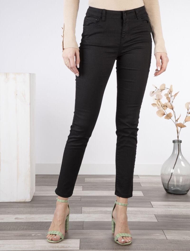 Jean coupe skinny - noir - 1