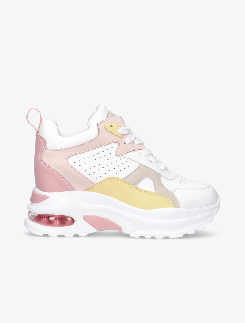 Sneakers compensées à bulle d&