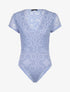 Body en dentelle - bleu ciel - 1
