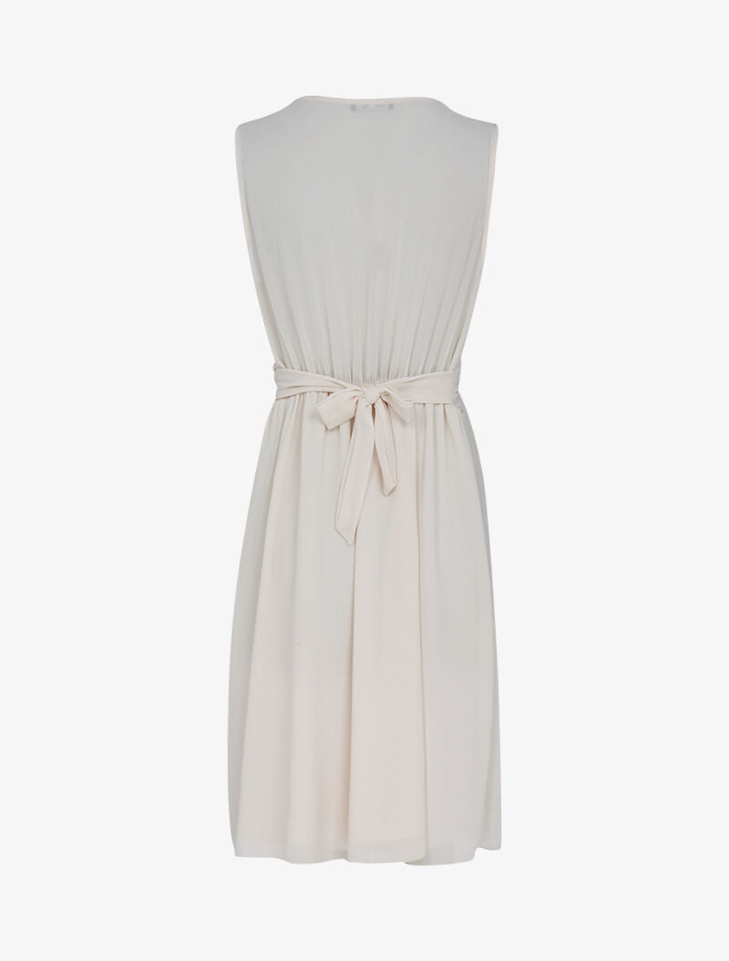 Robe patineuse en voile - beige - 2