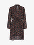 Robe à imprimé floral - noir - 3