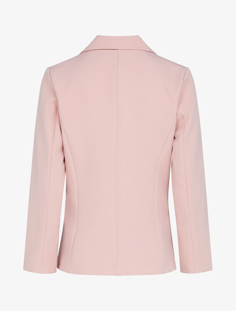 Blazer fluide uni - rose - 2