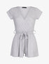 Combishort court cache coeur - gris clair - 1