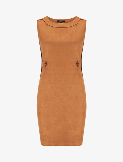Robe cintrée ornée d&