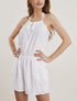 Combishort fluide uni - blanc - 1