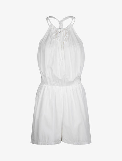 Combishort fluide uni - blanc - 2