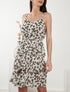 Robe à imprimé marguerites - ecru - 4