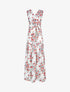 Robe à imprimé floral - ecru - 3