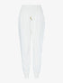 Pantalon harem uni - blanc - 1