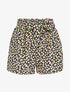 Short à imprimé floral - noir - 3