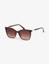Lunettes butterfly à strass - marron - 1
