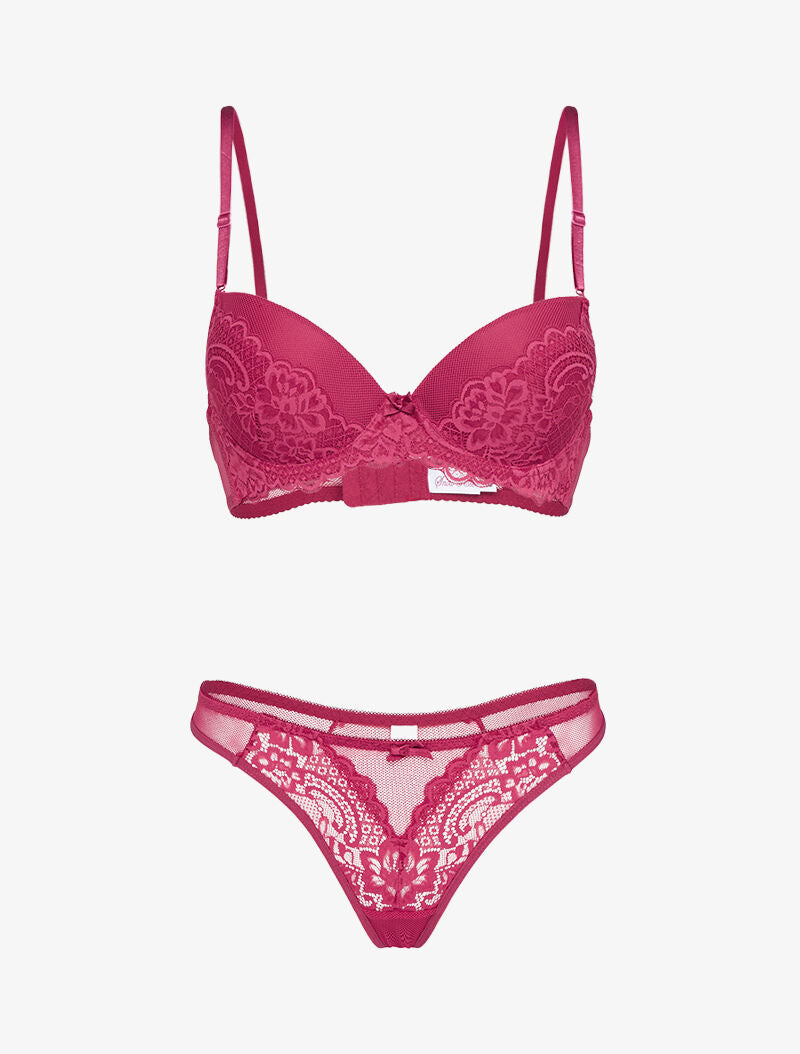 Ensembles en dentelle et résille - bordeaux - 1