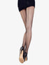 Collants en résille à ligne - noir - 2