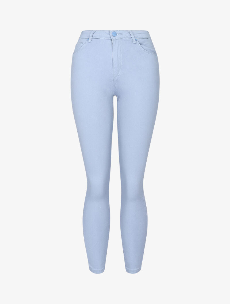Jean push up coupe slim - bleu ciel - 1