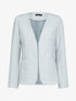 Blazer ouvert à imprimés - gris clair - 1