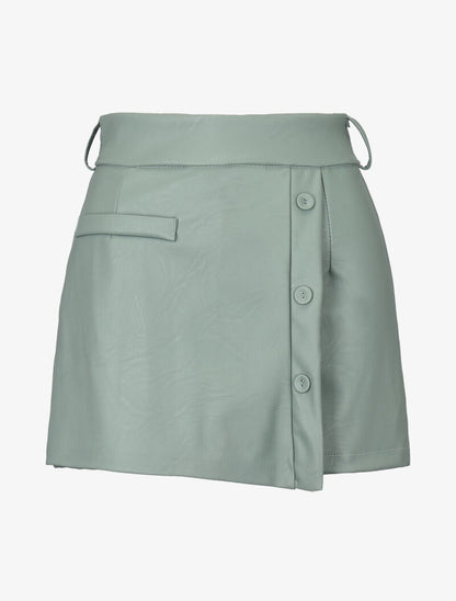 Short en simili trompe l&