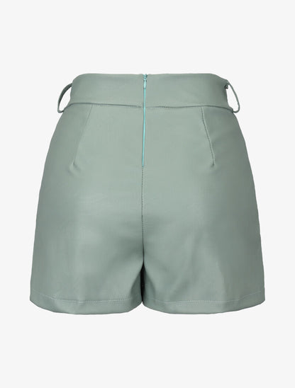 Short en simili trompe l&