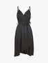 Robe fluide style portefeuille - noir - 3